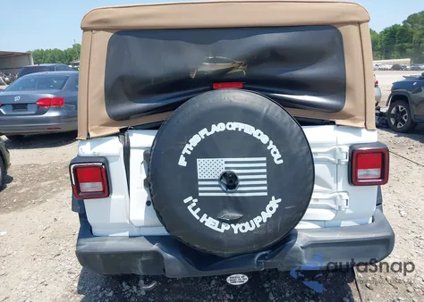 2019 Jeep Wrangler Unlimited Sport S 4X4 z USA, uszkodzony, nr VIN 1C4HJXDN2KW508341